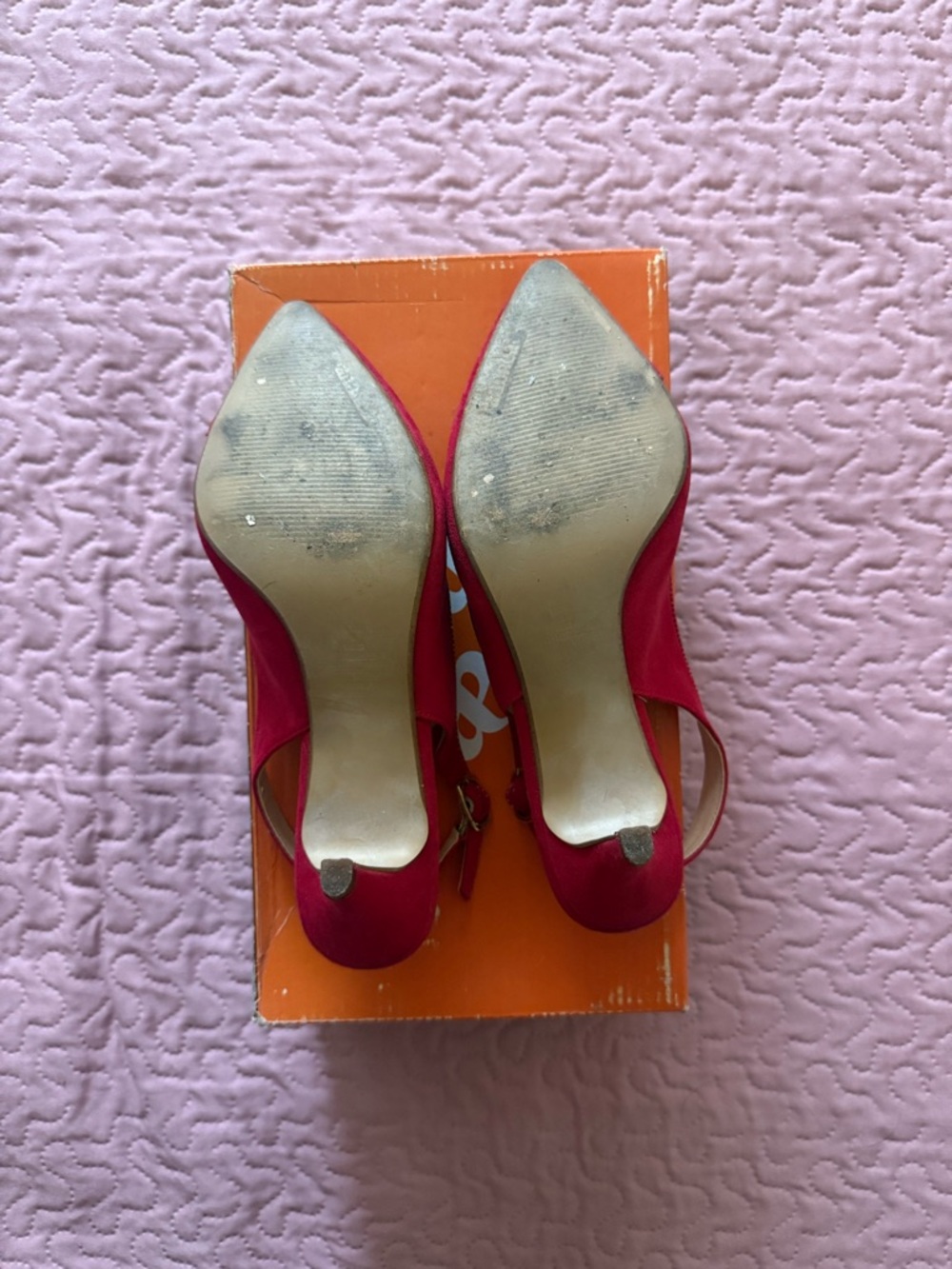 Pointed-Toe Slingback Heels - Picture 2 of 2